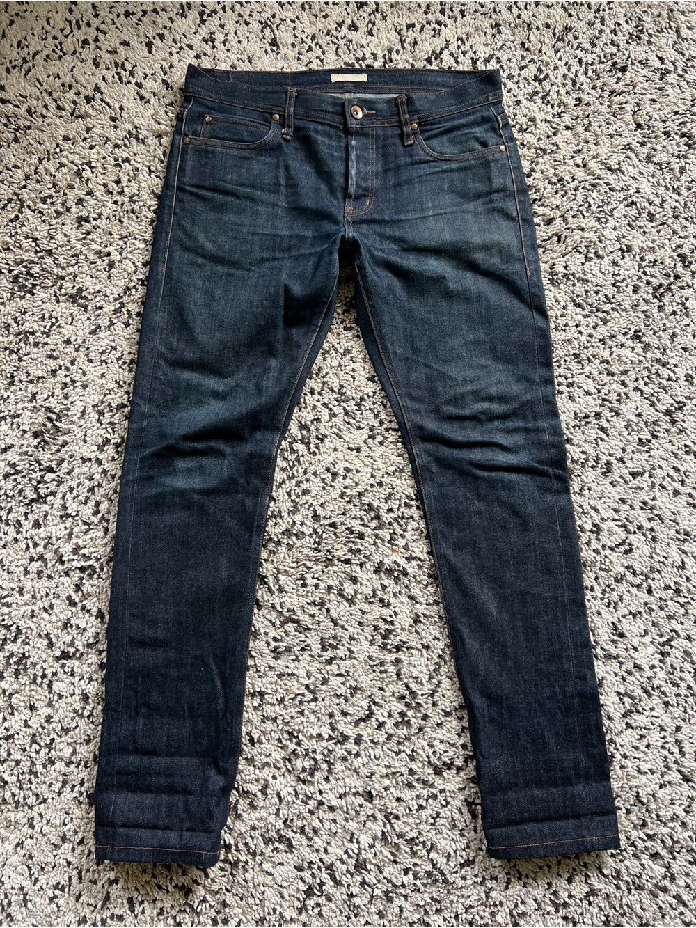 Unbranded Selvedge Denim Jeans UB401 Tight 14.5oz Men’s Size 34 x 34